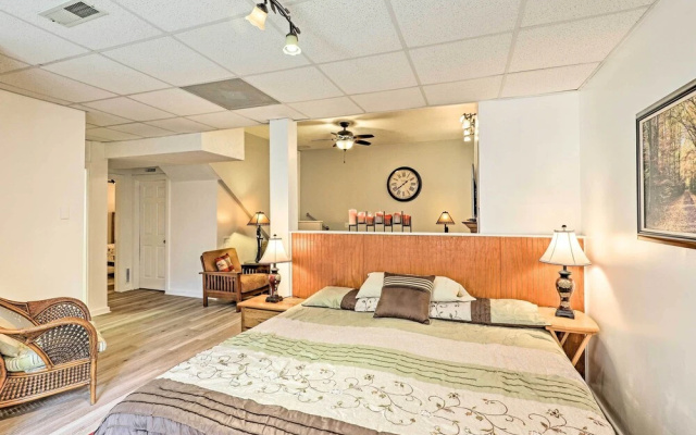 photo 3 of Asheville Mountain Getaway w/ Patio & Koi Pond!