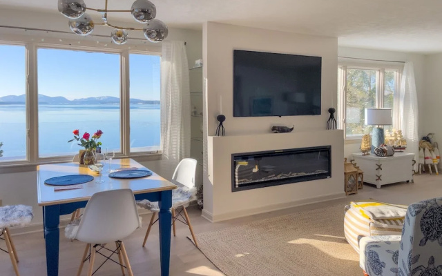 photo 2 of Lucky Stone Retreat - Private Beach & Acadia View