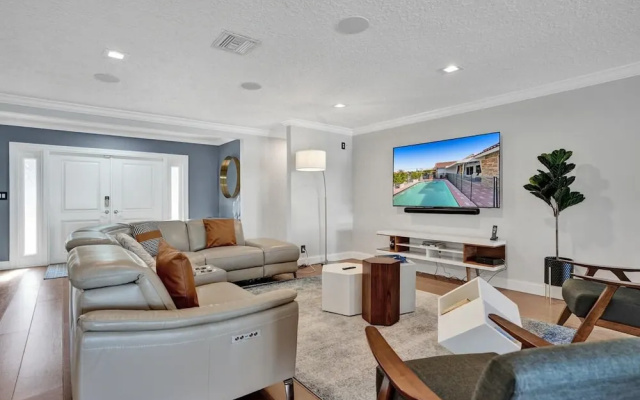 photo 2 of Luxe 4BR Waterfront w Htd Pool 5min to Beach