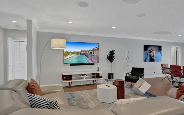 photo 3 of Luxe 4BR Waterfront w Htd Pool 5min to Beach