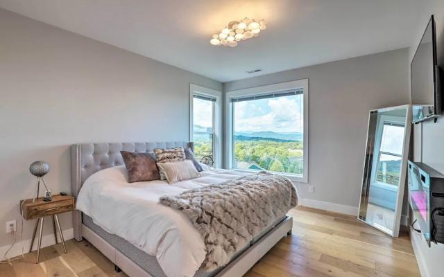 photo 4 of Luxe Asheville Home w/ Stunning Mountain Views!