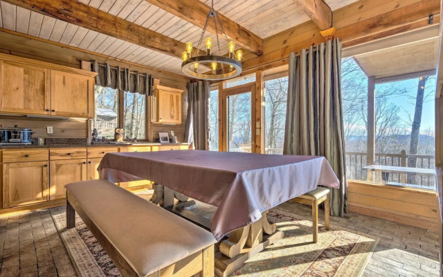 photo 2 of Golf, Sauna, Creek: Spectacular Smoky Mtn-view Gem