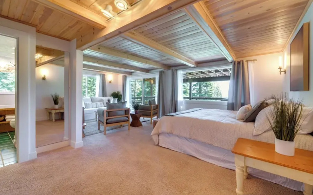 photo 5 of Luxe Tahoe City Cabin w/ Lake Views & Beach Access