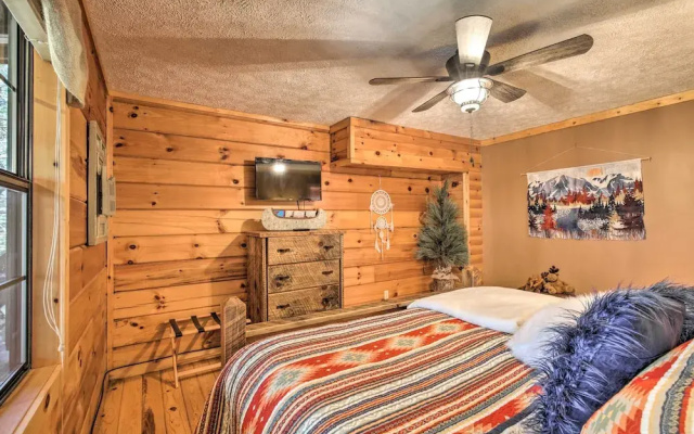 photo 4 of Luxe Fightingtown Creek Cabin: 2 King Suites & Spa