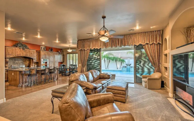 photo 2 of Heated Pool + Putting Green: Luxe Gilbert Home