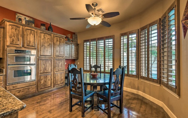 photo 5 of Heated Pool + Putting Green: Luxe Gilbert Home