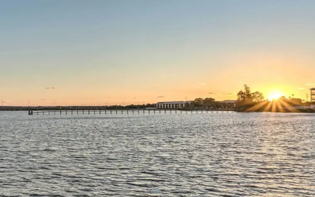 photo 3 of Luxe Waterfront Oasis w/ Dock, Heated Pool & Spa!