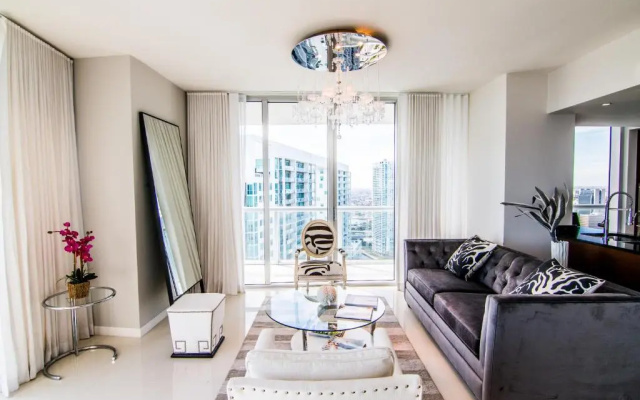 photo 3 of Luxury 5star Condo at 34th floor Icon Brickell 1 bed one bath