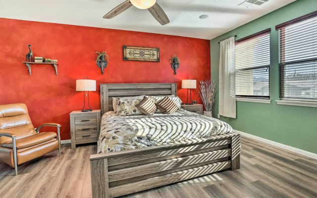 photo 2 of Luxe Goodyear Home w/ Serene Backyard & Game Room