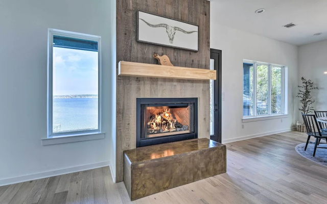 photo 4 of Luxury Lake Granbury Cliffside Home w/ Deck!
