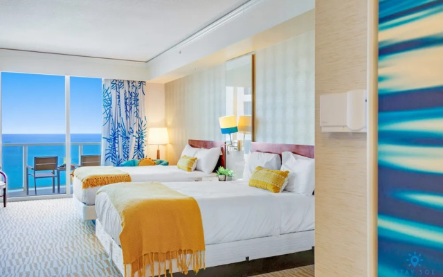 photo 3 of Luxury Studio w Balcony Ocean View Amazing Pool