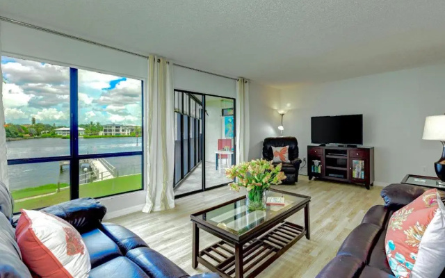 photo 4 of Luxury Waterfront Views/Pool/1400sf/2 min to Beach