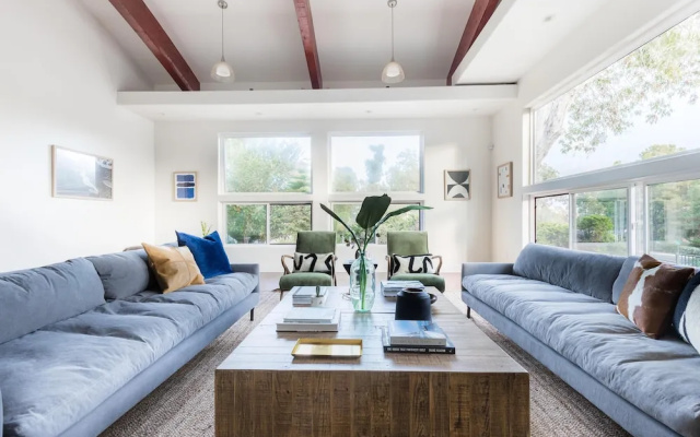 photo 4 of Modern & Chic Home in Oceanside w/ Heated Pool, Spa, & Fire Pit!   Moreno by AvantStay
