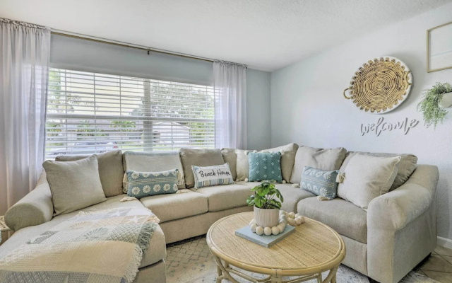 photo 2 of Merritt Island Home: Fire Pit & Canal Access!