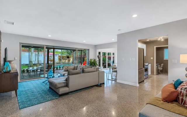 photo 4 of Mid Century Modern Pool Home In The Best Location! 2 Bedroom Home by Redawning