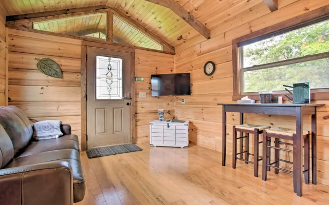 photo 2 of Hike, Sip & Unwind! Mill Spring Cabin Near Winery