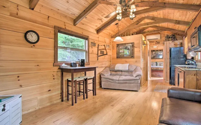 photo 3 of Hike, Sip & Unwind! Mill Spring Cabin Near Winery