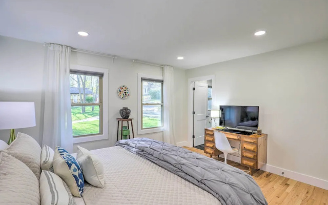 photo 4 of Modern Home w/ Hot Tub & Deck in Asheville!