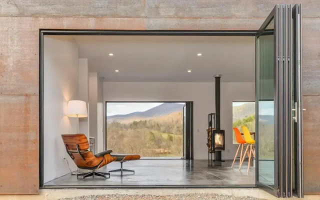 photo 2 of Modern Glass Bungalow with the best views in Asheville