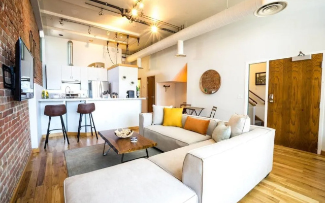 photo 3 of Modern Lohi Loft in Historic Building