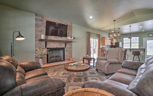 photo 2 of Modern Retreat w/ Deck: Walk to White River!