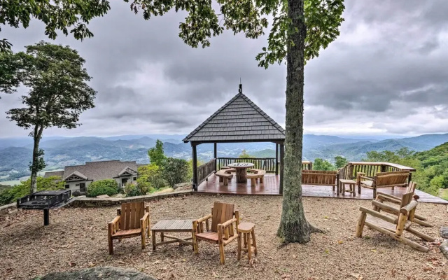 photo 5 of Surrounding Mtn Views! Modern Smokies Retreat
