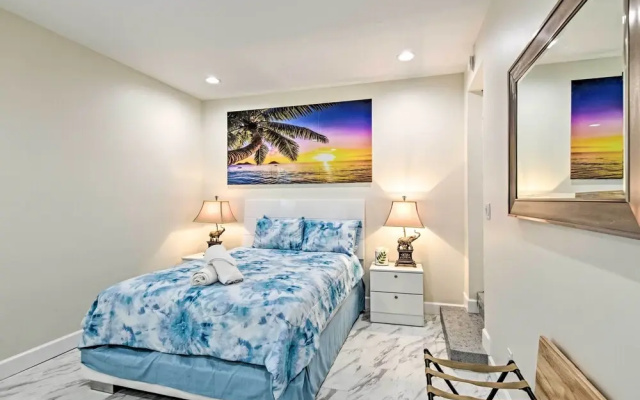 photo 3 of Modern Studio w/ Fire Pit - 1 Block to Beach!