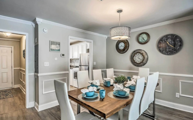 photo 2 of Walk to Ocean & Family Fun: Myrtle Beach Townhome!