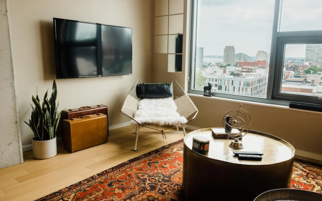 photo 2 of Modern & Uniquely Designed Suite in Old City