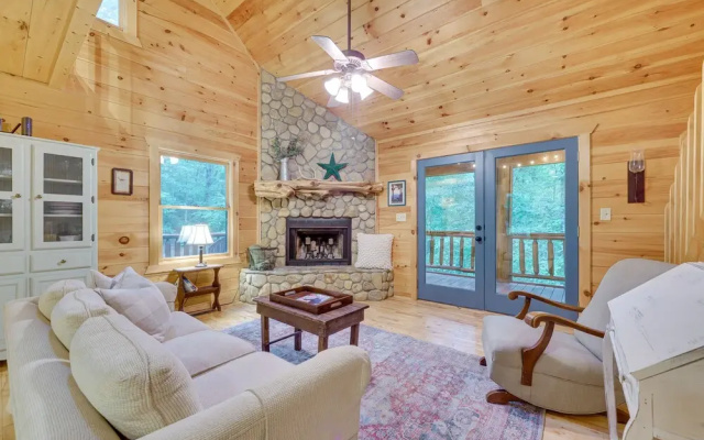 photo 5 of Morganton Cabin < 1/2 Mi to Blue Ridge Lake!