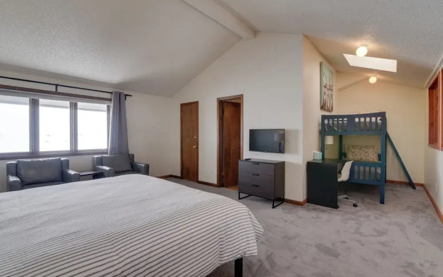 photo 3 of Balcony & Ski Slope Views: Idyllic Granby Condo!