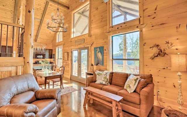 photo 2 of Mountain View Hideaway w/ Outdoor Fireplace!