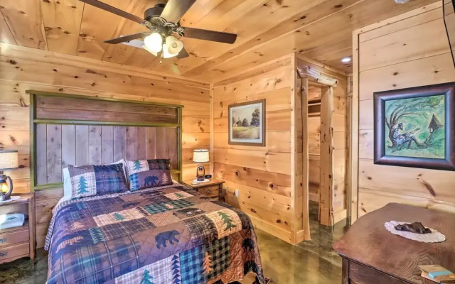 photo 5 of Mountain View Hideaway w/ Outdoor Fireplace!