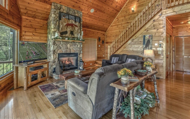 photo 2 of Mountain View Lodge by Escape to Blue Ridge