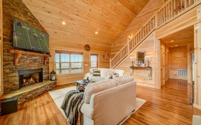 photo 4 of Mystic Mountain Lodge by Escape to Blue Ridge
