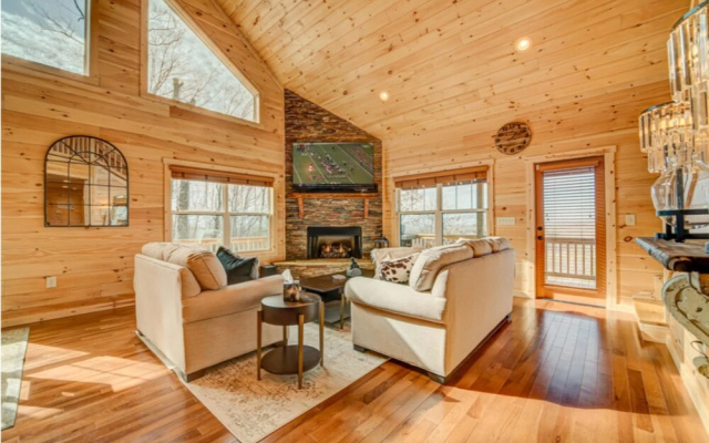 photo 5 of Mystic Mountain Lodge by Escape to Blue Ridge