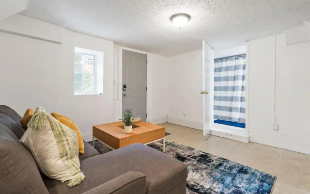 photo 3 of Near Mercedes Benz Stadium Sleeps 10 Coffee, BBQ, AC, Parking