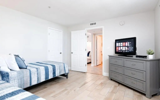 photo 5 of NEW Beach Condo 5 min walk to the Beach Sleeps 9