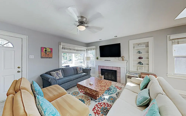 photo 2 of New Listing! Beach W/ Backyard Oasis 2 Bedroom Home