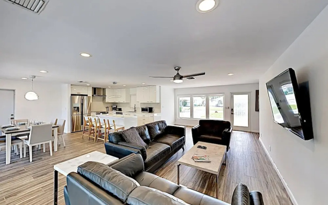 photo 3 of New Listing! Canal-front W/ Private Pool & Hot Tub 3 Bedroom Home