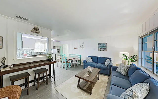 photo 3 of New Listing! Corner-lot Getaway W/ Screened Porch 3 Bedroom Home