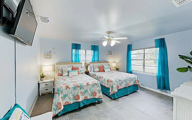 photo 5 of New Listing! Corner-lot Getaway W/ Screened Porch 3 Bedroom Home