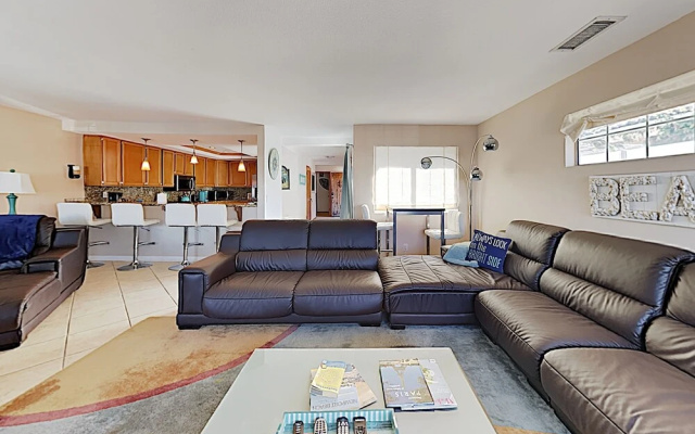 photo 3 of New Listing! Family Tides: Central Beach Retreat Duplex