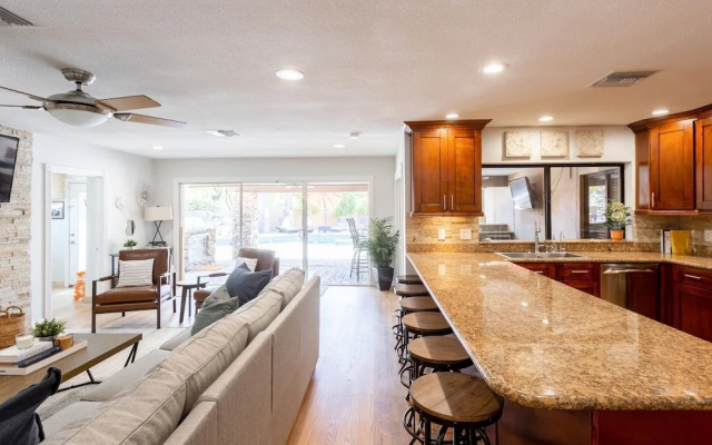photo 2 of New Listing! Luxe Oasis: Pool, Spa & 2 Game Rooms Home