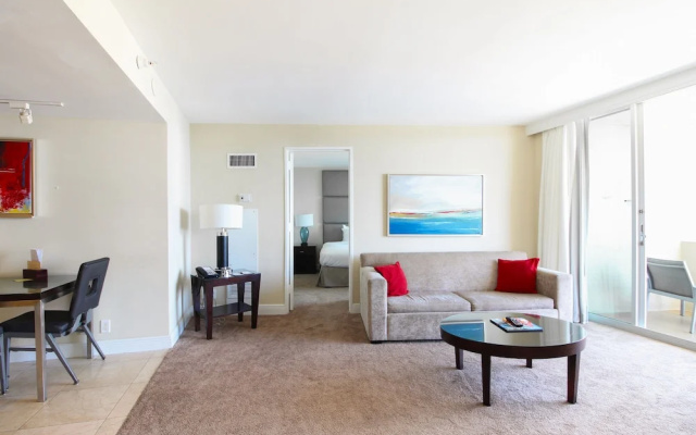photo 2 of New Listing! Luxe Resort W/ Pool: Near Beach 2 Bedroom Hotel Room