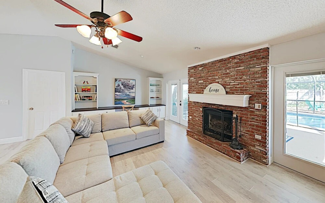 photo 4 of New Listing! Pool W/ Big Lanai, Near Beach 3 Bedroom Home