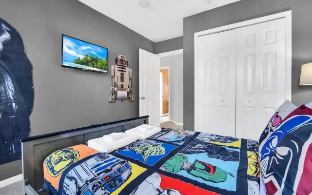 photo 4 of Newly Renovated Stylish Villa, With Star Wars, Mickey and Safari Themed Rooms #3tv4706