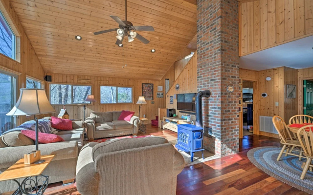 photo 5 of North Carolina Escape w/ Deck, Grill & Fire Pit!