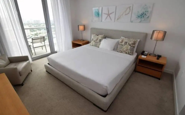 photo 4 of Ocean & Bay View Residence 1 Bed 1 Bath @ Beachwalk