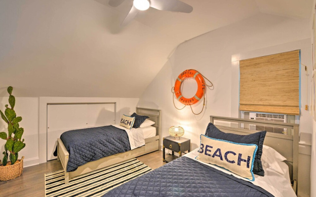 photo 5 of Ocean Grove Apt. w/ Balcony: 1 Block to the Beach!